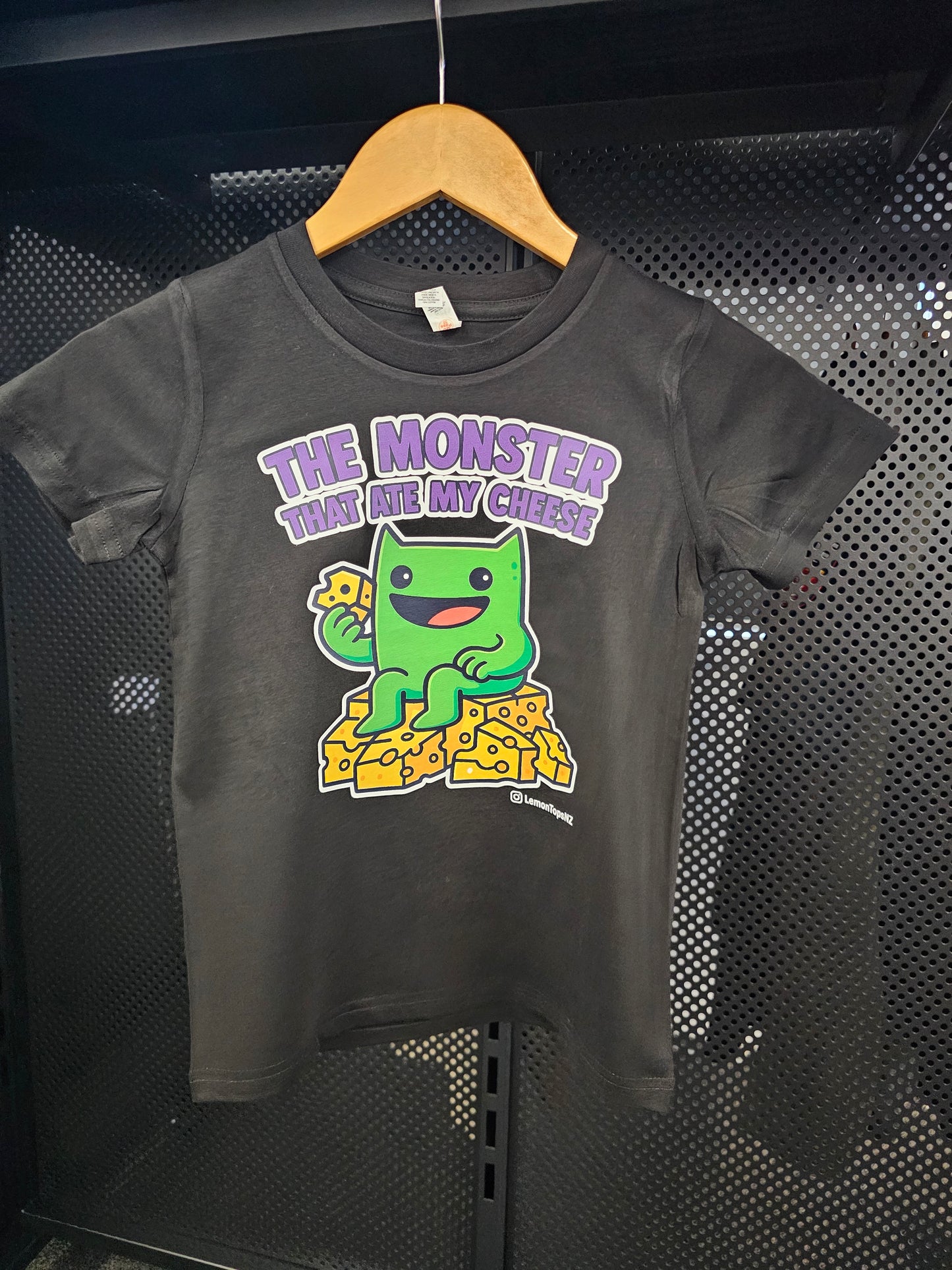 The Monster That Ate My Cheese Tee