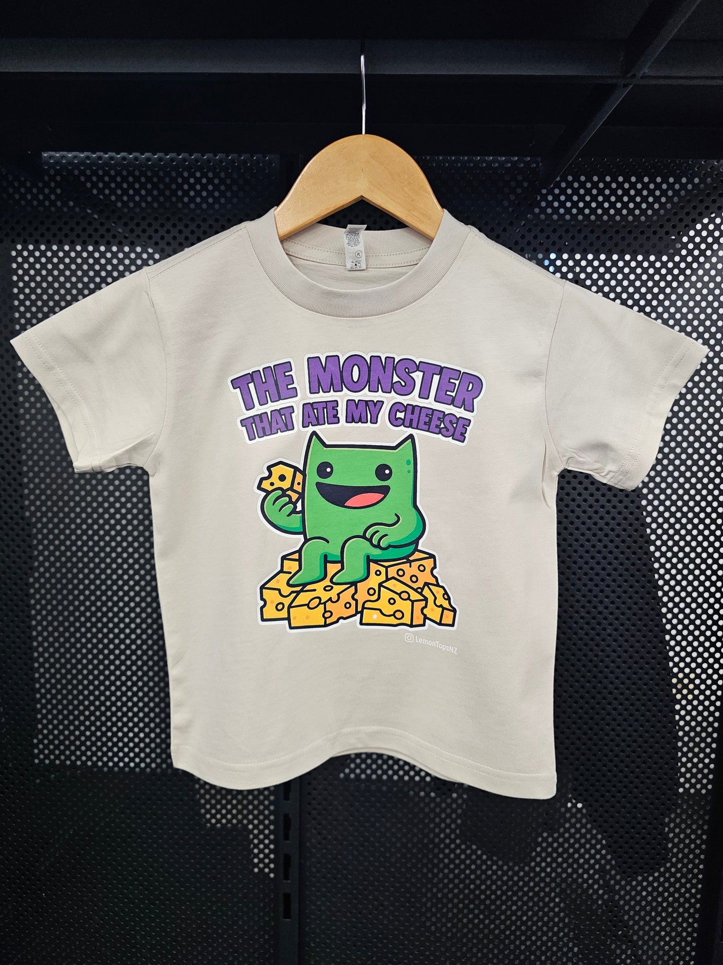 The Monster That Ate My Cheese Tee
