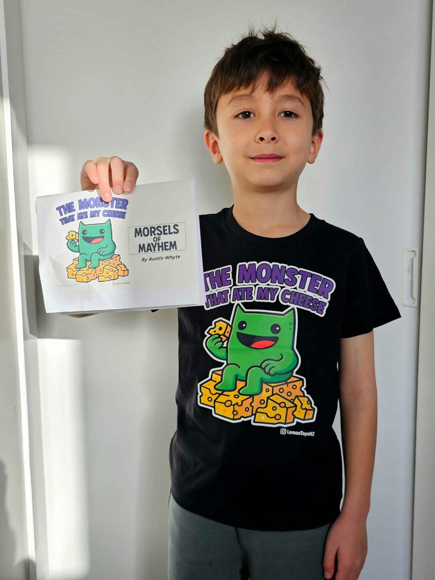 The Monster That Ate My Cheese Tee