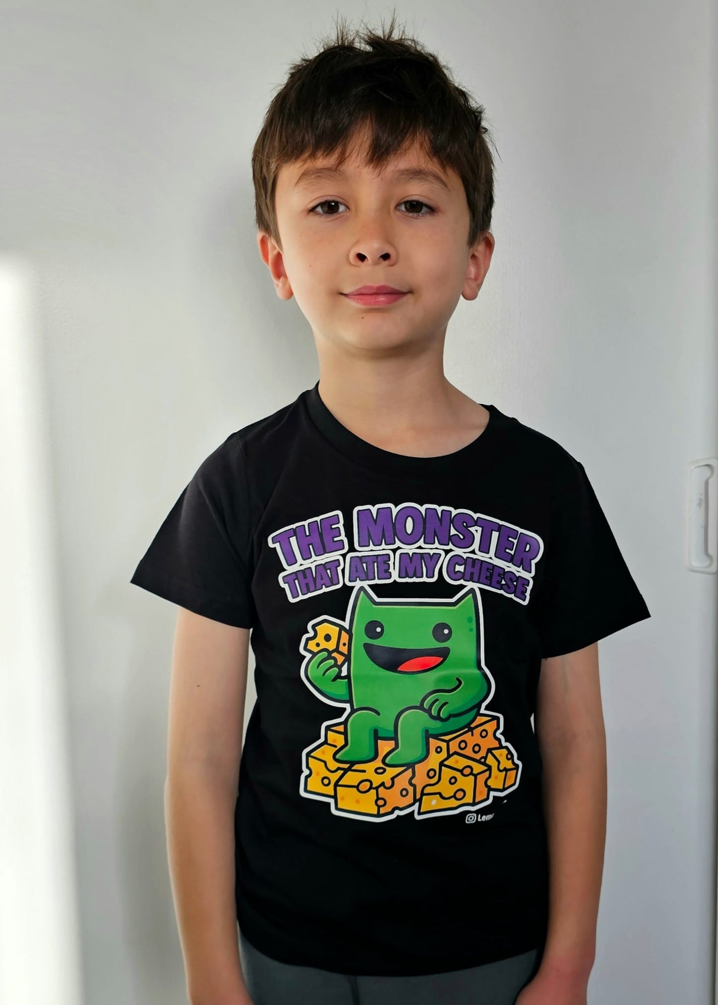 The Monster That Ate My Cheese Tee