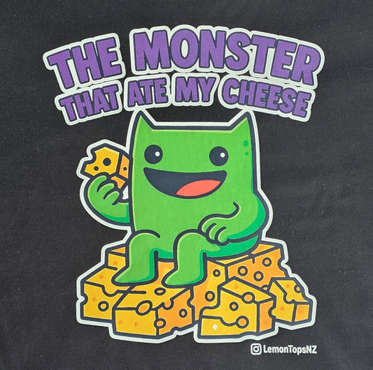 The Monster That Ate My Cheese Tee