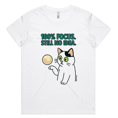 Cat Bubble tee - Womens