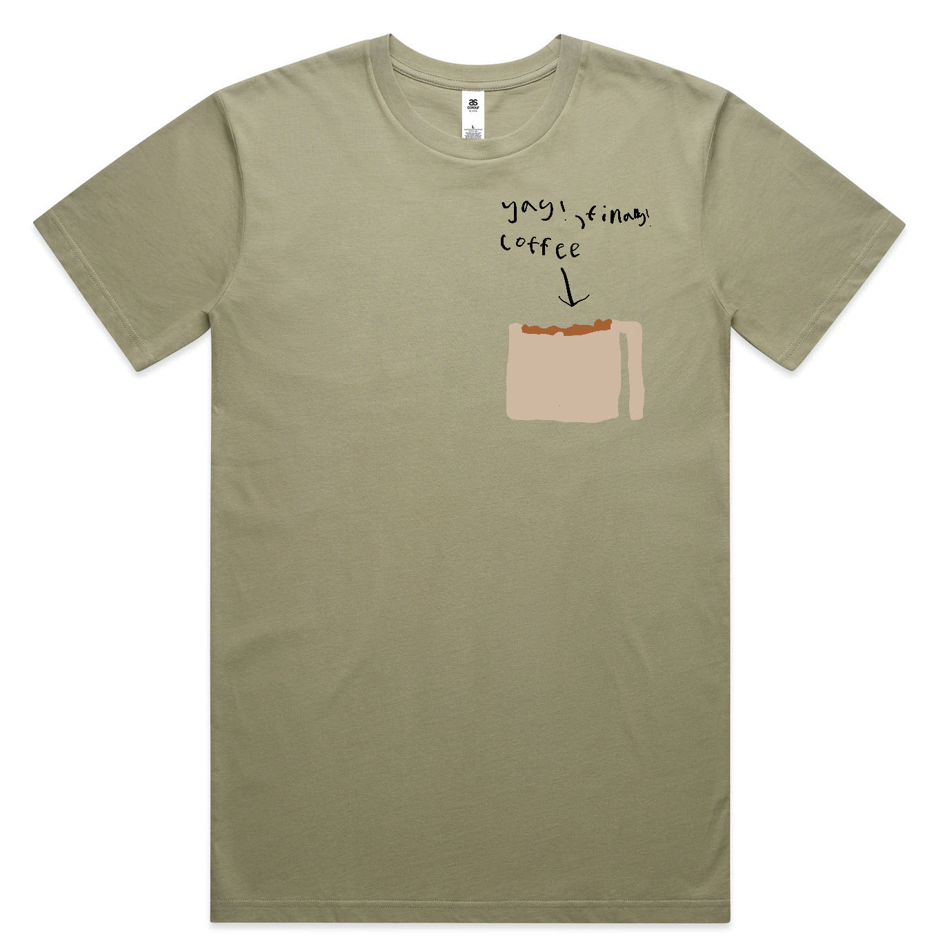 Finally Coffee Tee - Mens