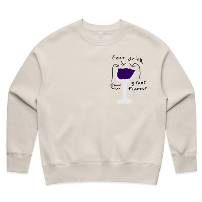 Foot Drink Sweater - Womens