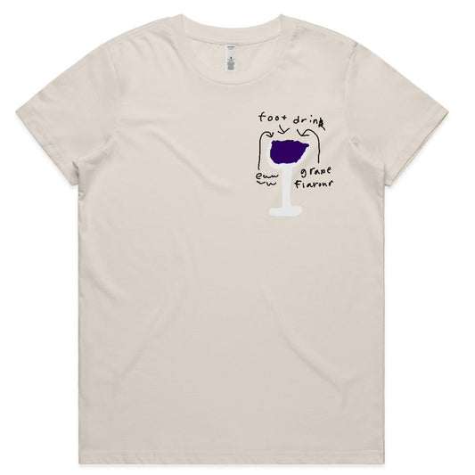 Foot drink tee - Womens [PRE-ORDER BEFORE 12TH NOVEMBER]