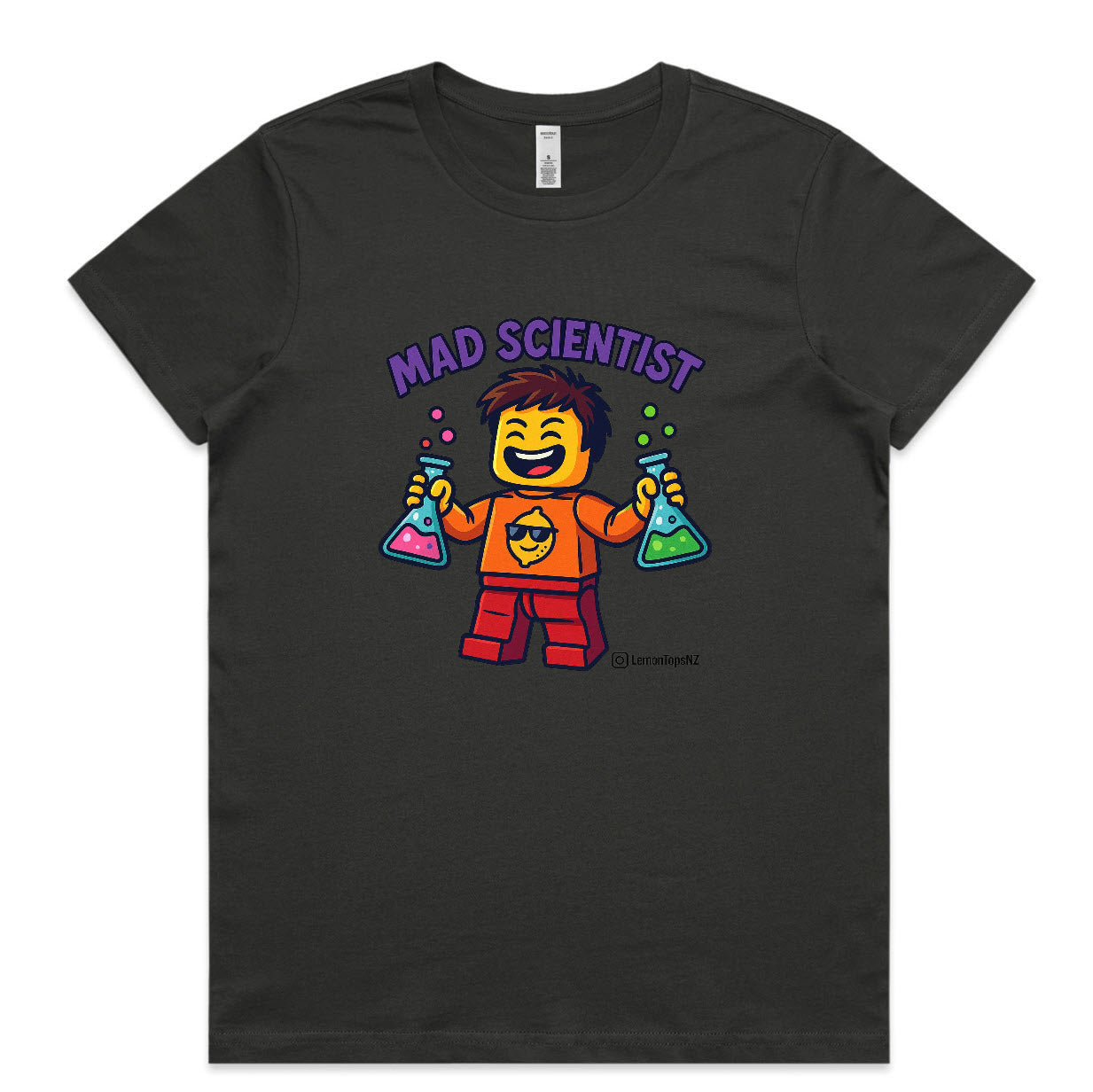 Mad Scientist tee - Womens