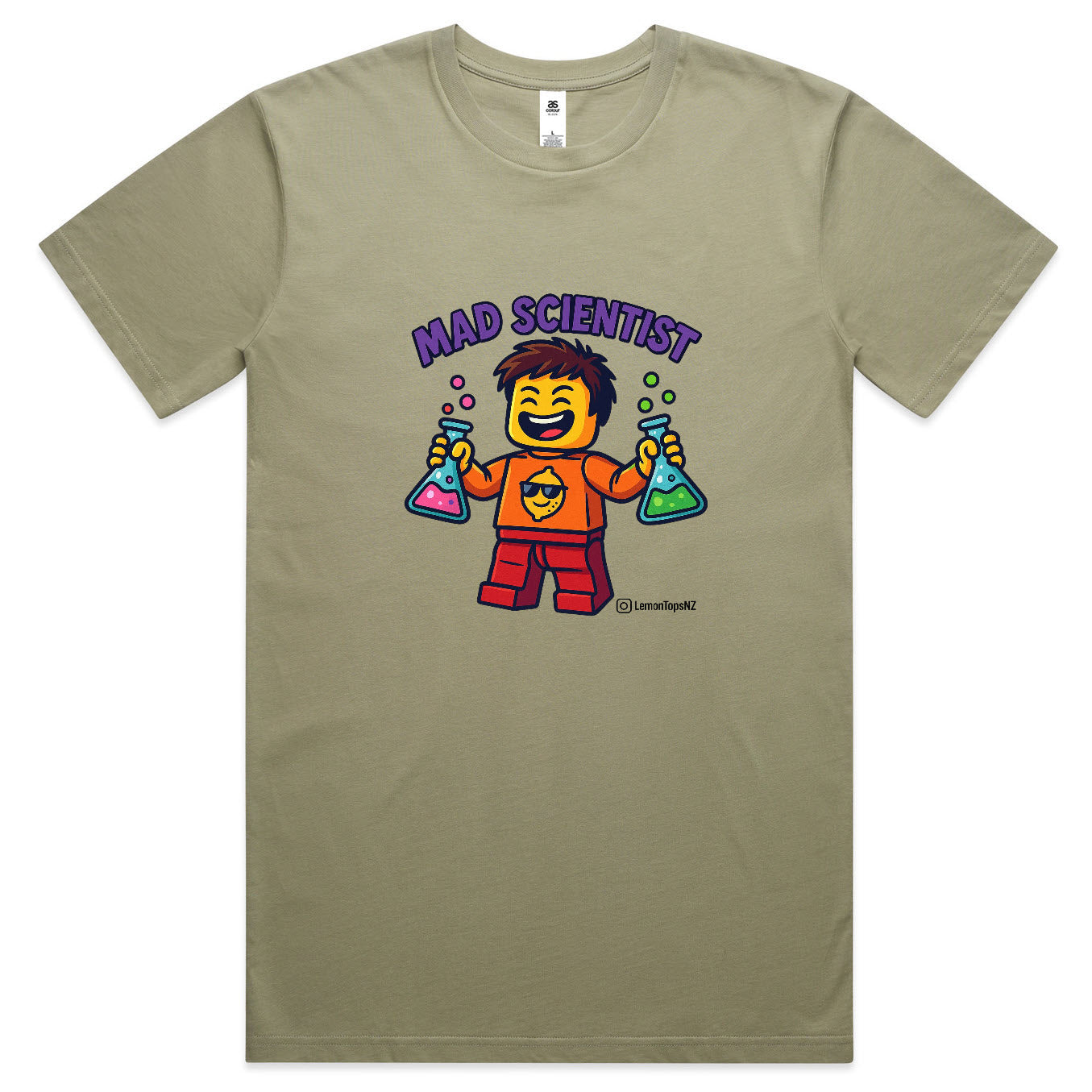 Mad Scientist Tee - Mens
