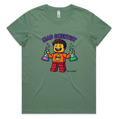Mad Scientist tee - Womens