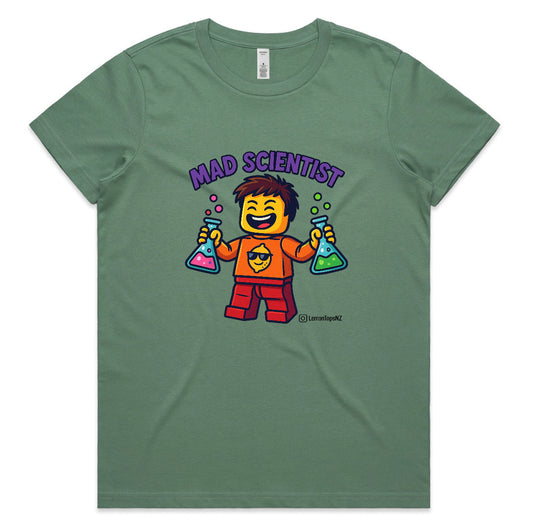 Mad Scientist tee - Womens