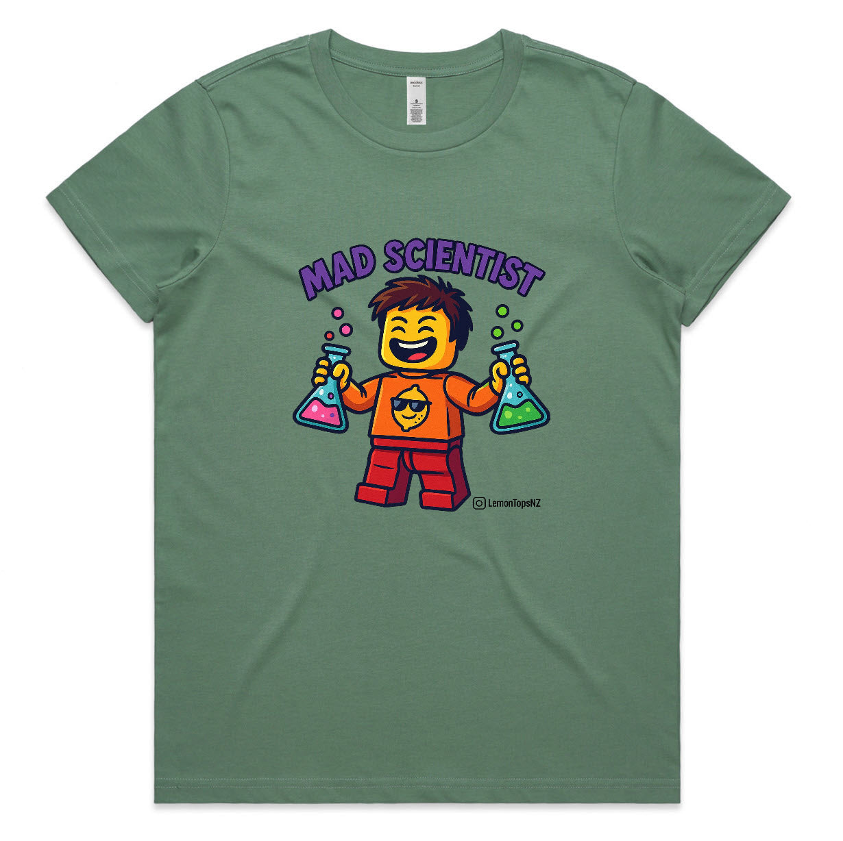 Mad Scientist tee - Womens