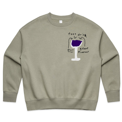 Foot Drink Sweater HEAVY - Womens